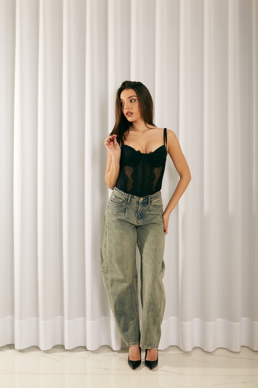 Corsetto Lea | Nero