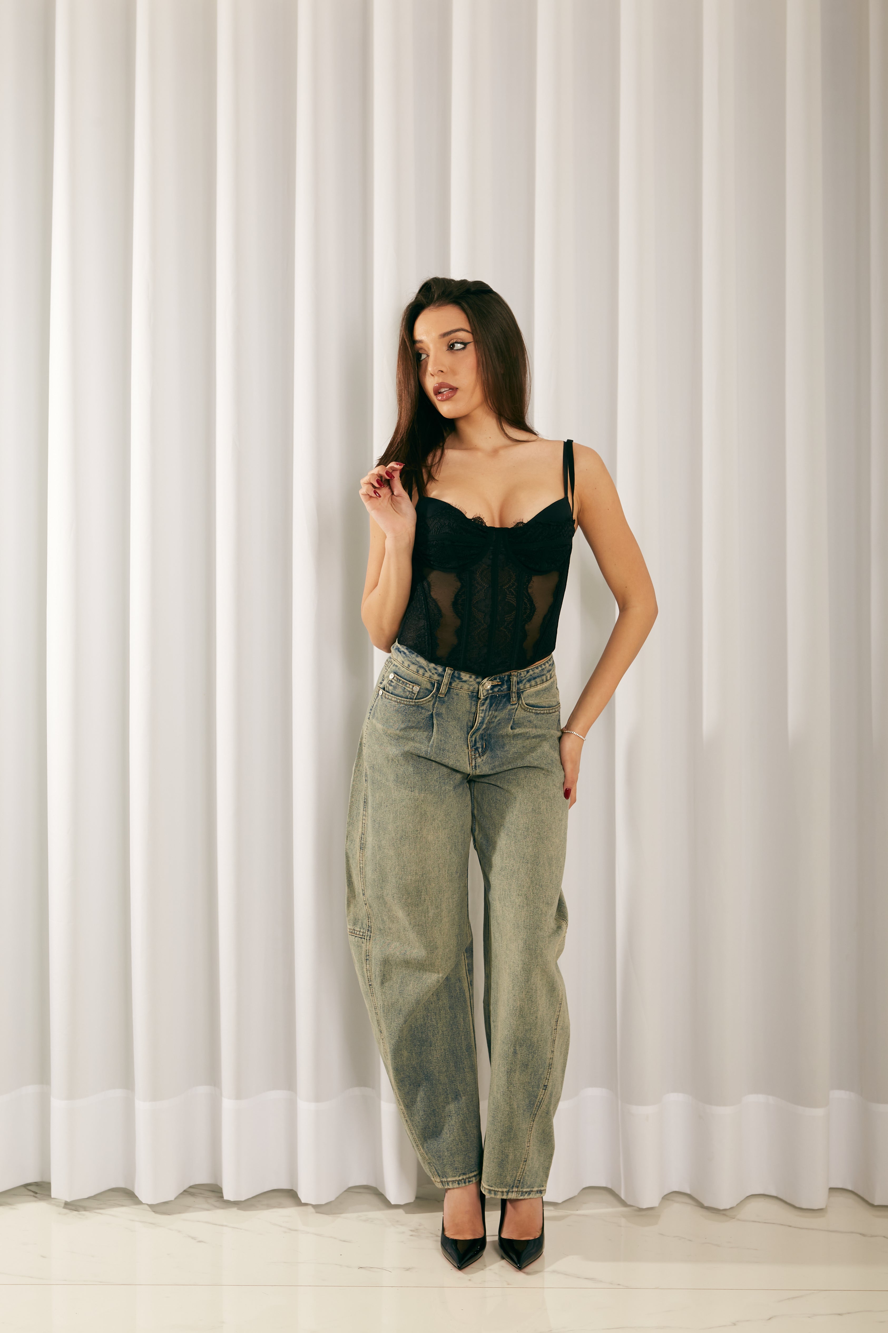 Corsetto Lea | Nero