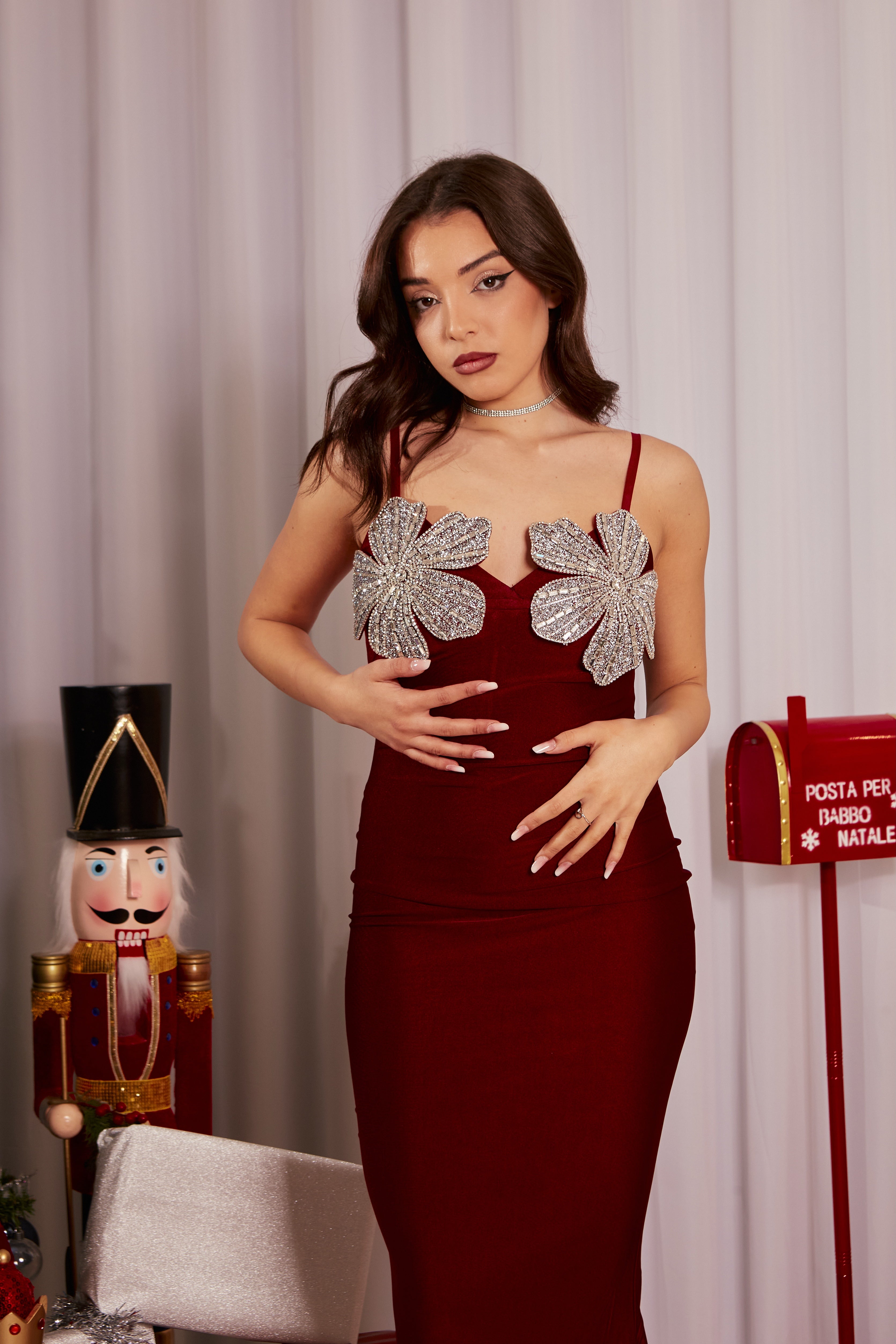 Abito Amelia | Rosso