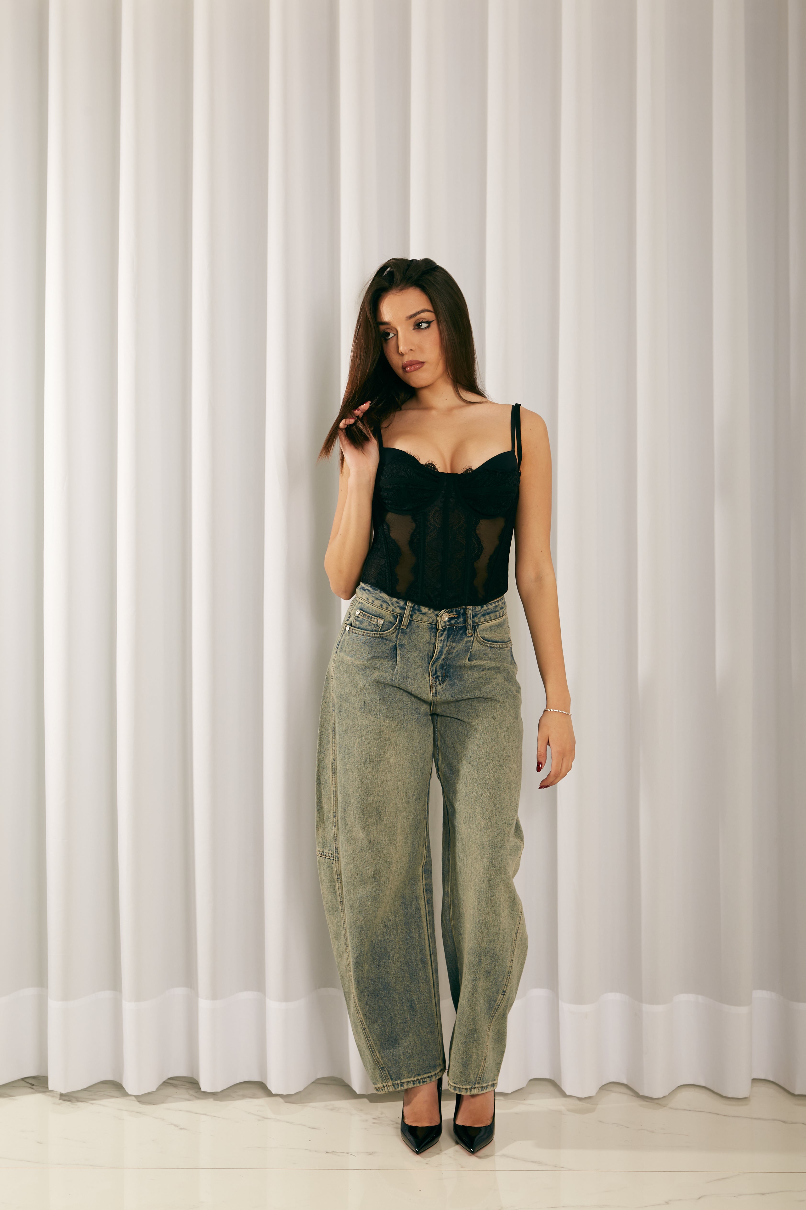 Corsetto Lea | Nero