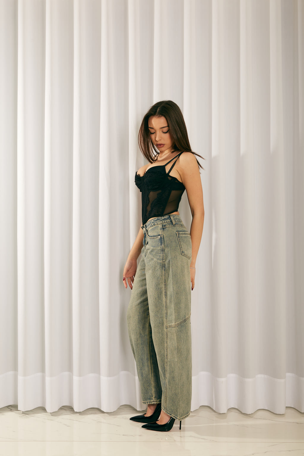 Corsetto Lea | Nero