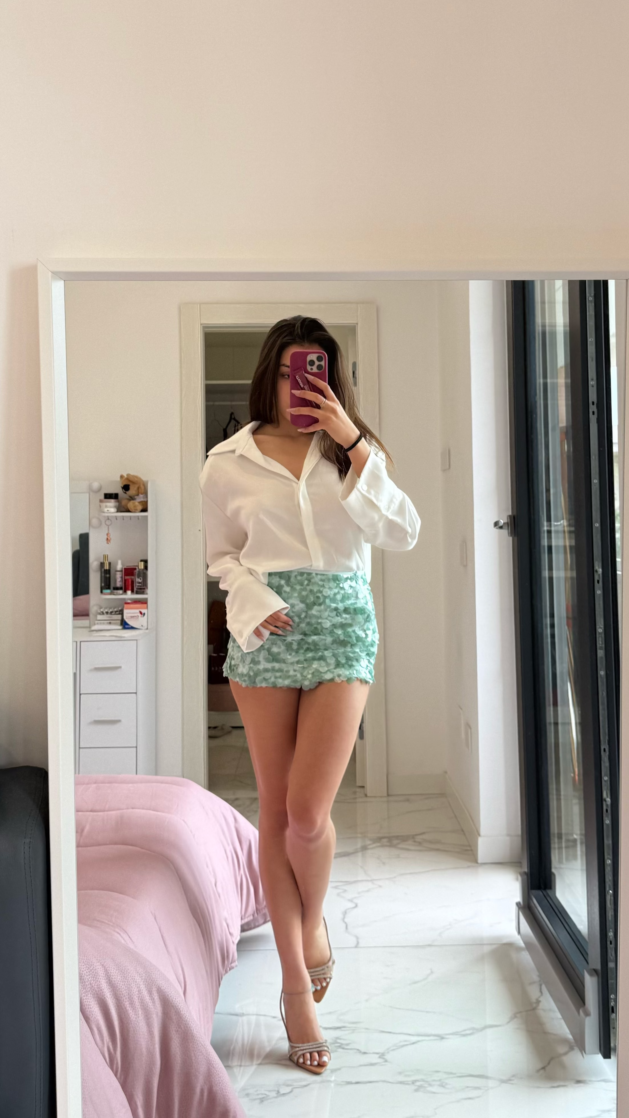 Gonna Paillettes | Menta